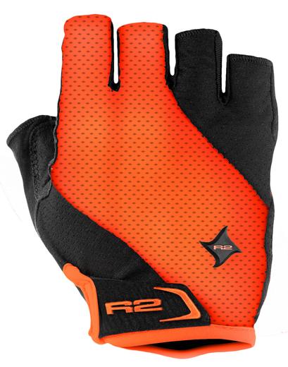 Рукавички R2 Ribbon чорний, неоново-жовтий XL