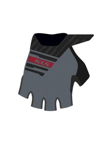 Рукавички з короткими пальцями KLS Cutout 2022 сірий XXL