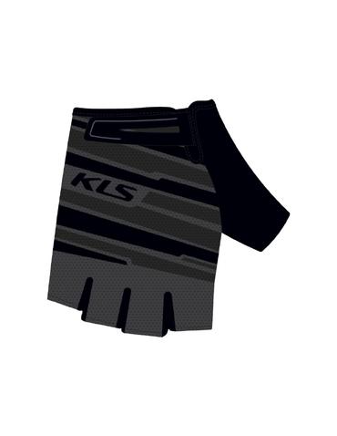 Рукавички з короткими пальцями KLS Factor 2022 чорний XS
