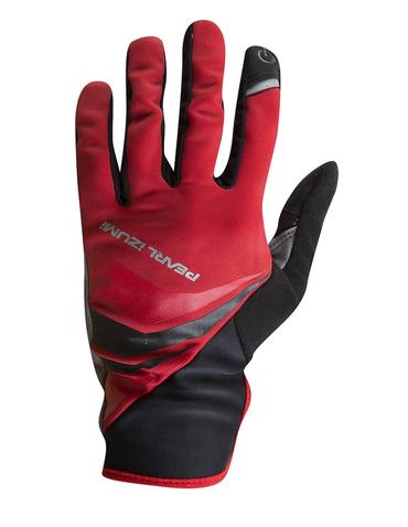 Рукавички зимові Pearl Izumi CYCLONE GEL 2017 червоний/чорний L