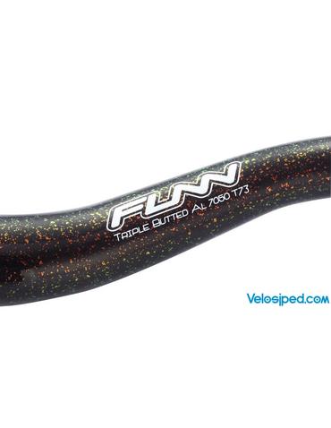 Руль FUNN Kratos Bob Chameleon 31.8 / 785 мм підйом 15 мм хамелеон помаранчевий/червоний