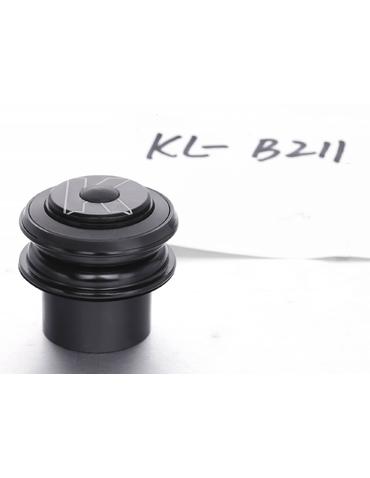 Рульова колонка 1-1/8" п/інтегр. Kenli KL-411 чорна
