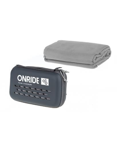 Рушник з мікрофібри ONRIDE Wipe 15 сірий (100х50) у кейсі