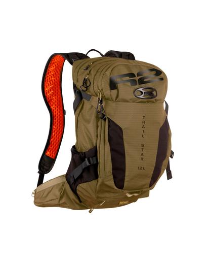 Рюкзак R2 Trail Star колір оливково зелений, чорний