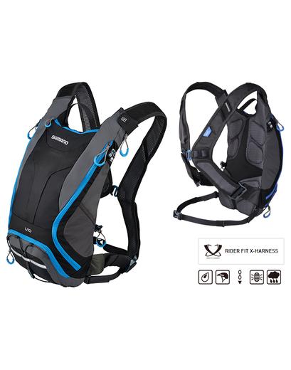 Рюкзак Shimano Hydration Daypack - UNZEN 10L чорний/сірий/синій
