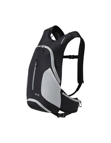 Рюкзак SHIMANO ROKKO 12L з гідросистемою, чорно-сірий