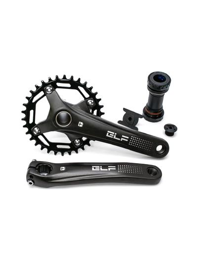 Шатун AL + ST L175мм 36T T-Self A26Z-SS300 в комплекті з кареткою