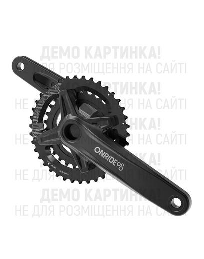 Шатуни ONRIDE Duet Pro 1240, під Hollowtech, 170 мм, 36-26Т BCD: 104/64 мм, на 11/12 шв., чорний