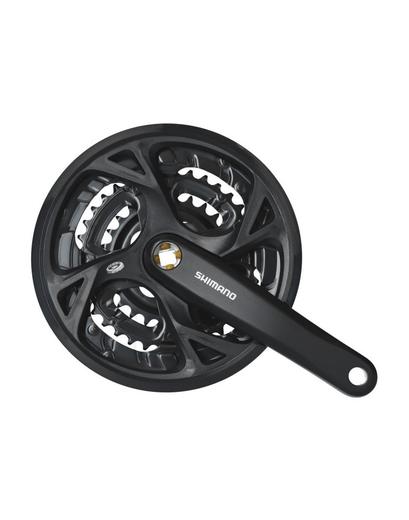 Шатуни Shimano Acera FC-M371 175 мм 48х36х26 з захистом чорний