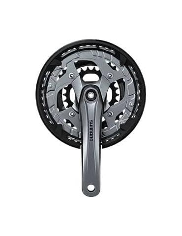 Шатуни Shimano Alivio FC-M4000 Octalink 175мм 40x30x22 із захистом