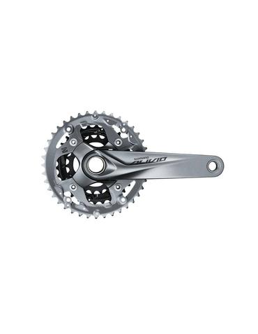 Шатуни Shimano Alivio FC-M4050 Hollowtech II 175мм 9 швидкостей 40x30x22 без каретки