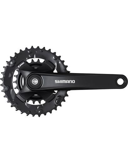 Шатуни Shimano FC-MT101-2 175мм 2x9 швидкостей 36x22 без каретки