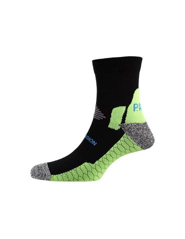 Шкарпетки чоловічі P.A.C. Running Pro Compress Men Black 44-47