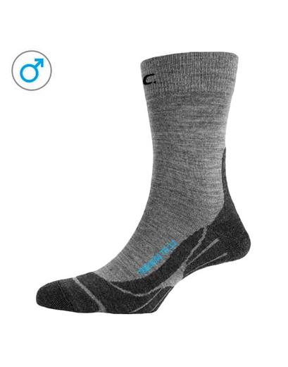Шкарпетки чоловічі P.A.C. TR 3.1 Trekking Light Men сірий 40-43