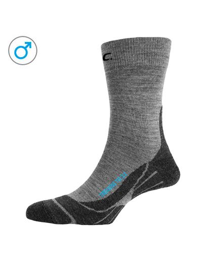 Шкарпетки чоловічі P.A.C. TR 3.1 Trekking Light Men сірий 40-43