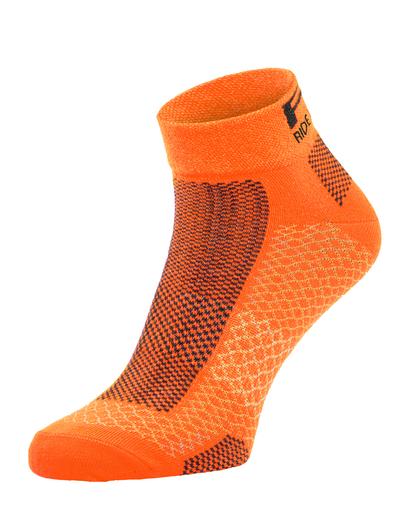 Шкарпетки R2 Easy колір помаранчевий, чорний розмір L 43-46