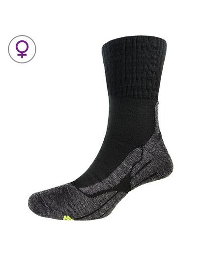 Шкарпетки жіночі P.A.C. Trekking Classic Wool чорний 35-37