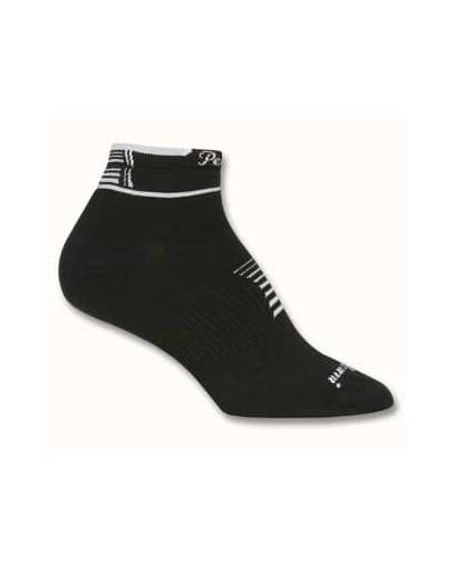 Шкарпетки жіночі Pearl Izumi ELITE Low чорний/білий M
