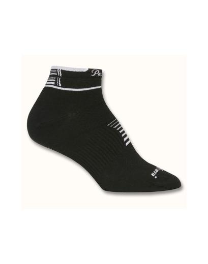 Шкарпетки жіночі Pearl Izumi ELITE Low чорний/білий S