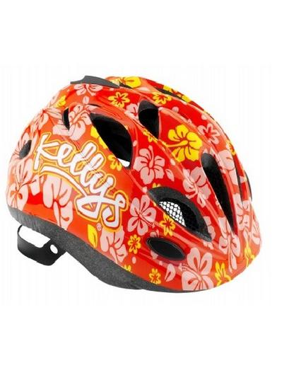 Шолом дитячий KLS Buggie червона квітка XS/S