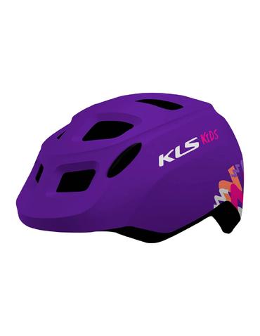 Шолом дитячий KLS Zigzag 2022 фіолетовий XS (45-49cм)