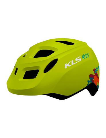 Шолом дитячий KLS Zigzag 2022 лайм XS (45-49cм)