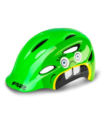 Шолом дитячий R2 DUCKY зелений глянцевий XS (48-54 см)