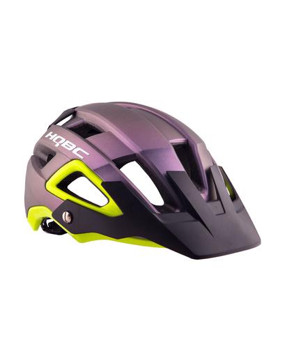 Шолом HQBC UNIQUE  розм. М, 54-58см, хамелеон матов./неон. жовтий глянц.