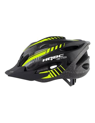 Шолом HQBC VENTIQO розм. M, 54-58cm, чорний/зелений глянц