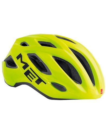 Шолом MET  CE FLUO YELLOW BLACK | GLOSSY M 52-59cm