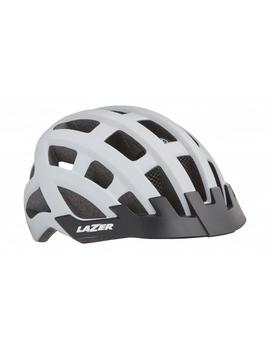 Шолом Lazer Compact DXL матовий чорний Unisize (54-61см) з блимавкою