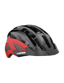 Шолом Lazer Compact DXL матовий чорний Unisize (54-61см) з блимавкою