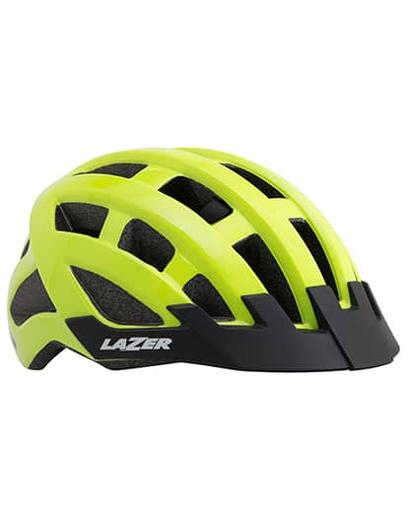 Шолом LAZER Compact неоновий жовтий (54-61см)