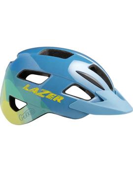 Шолом LAZER Gekko підлітковий, синьо-рожевий