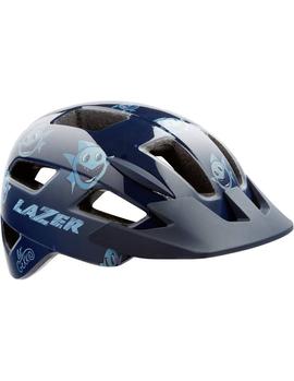 Шолом LAZER Gekko підлітковий, синьо-жовтий