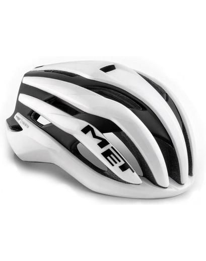 Шолом MET Trenta MIPS White Black | Matt Glossy 56-58 см