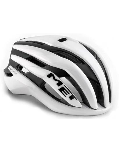 Шолом MET Trenta MIPS White Black | Matt Glossy 56-58 см
