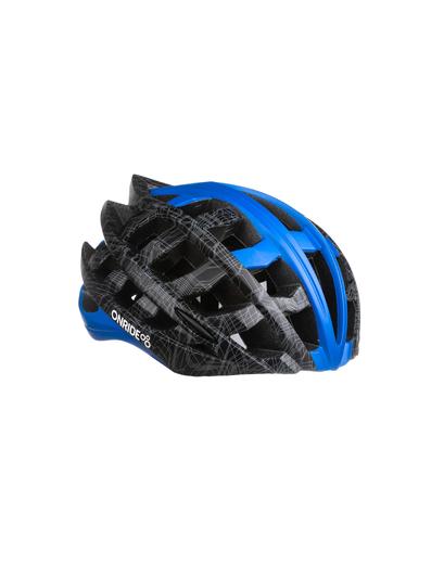 Шолом ONRIDE Cat матовий чорний/синій M (54-57 см)