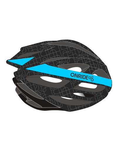 Шолом ONRIDE Grip чорний/синій L (58-61 см)