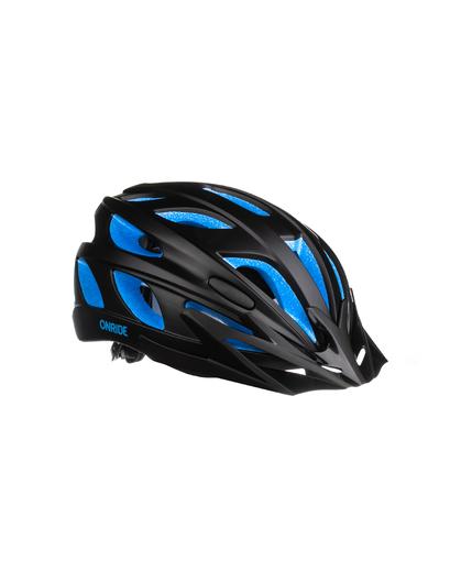 Шолом ONRIDE Puls чорний/синій L (57-62 см)