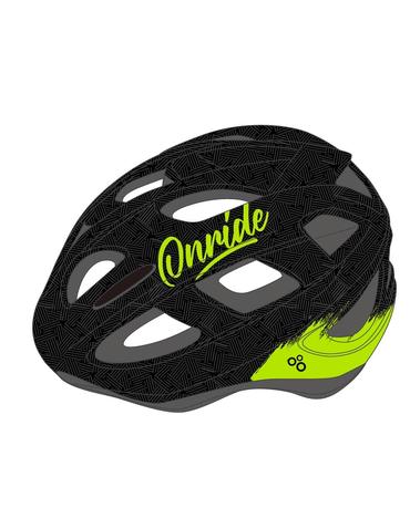 Шолом ONRIDE Rider чорний/зелений M (52-56 см)