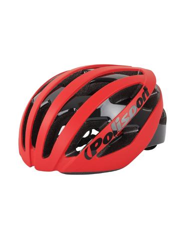Шолом POLISPORT Light Pro M Червоний матовий/Чорний In-Mold