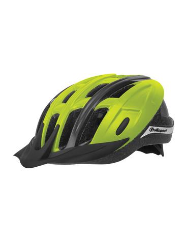 Шолом POLISPORT Ride In L Лайм / Чорний In-Mold