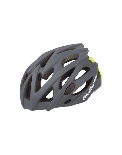 Шолом POLISPORT Twig L Сірий/Яскравий Жовтий In-Mold