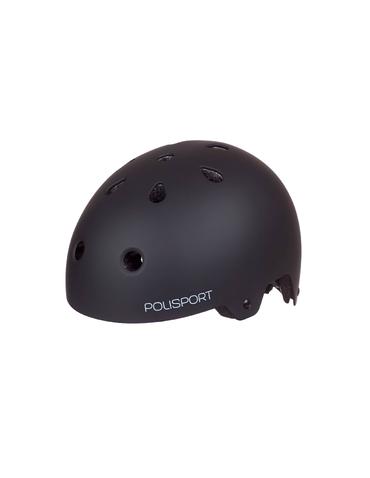 Шолом POLISPORT Urban PRO L Чорний Injected Hard Shell