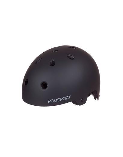Шолом POLISPORT Urban PRO M Чорний Injected Hard Shell