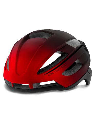 Шолом R2 Aero 2.0 чорний, червоний матовий L: 58-61 cm