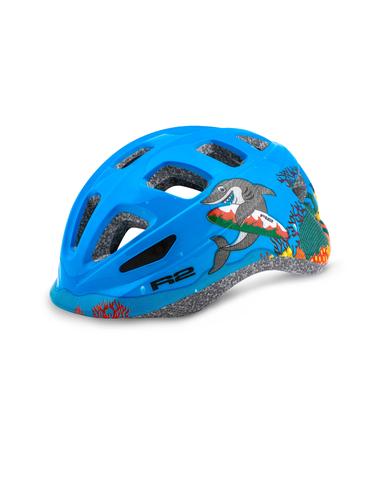 Шолом R2 Bunny синій глянцевий XS: 48-52 cm
