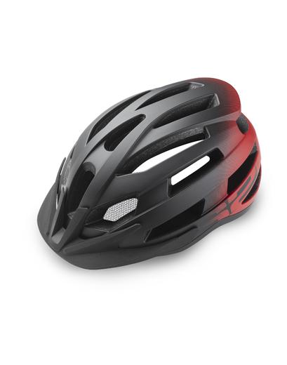 Шолом R2 Spirit колір червоний, чорний матовий розмір M: 55-59 см