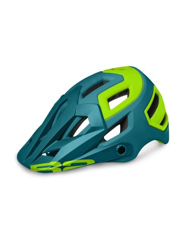 Шолом R2 Trail зелений, неоново-жовтий матовий M: 55-59 cm